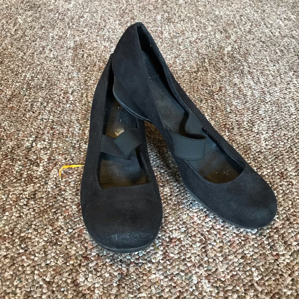 Black Mary Jane-style Shoes